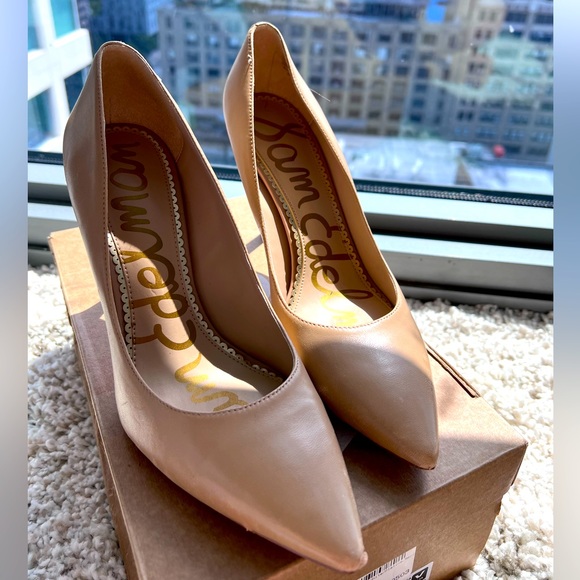 Sam Edelman Heels - size 9, beige - Picture 1 of 2